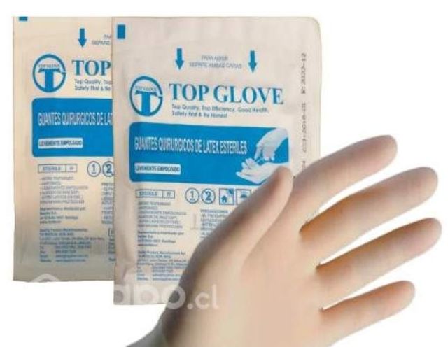 Guantes quirurgicos esteriles