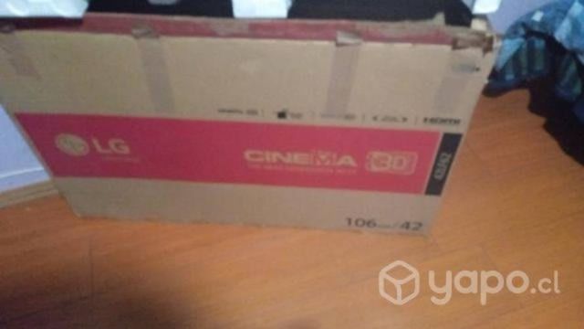Nuevo Led LG 3D 42" + lentes (4)