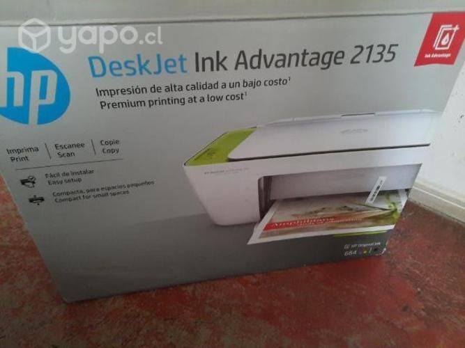 Impresora HP Deskjet Ink Advantage 2135