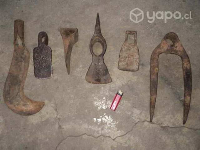 6 Antiguas Herramientas De Campo Sin Mango