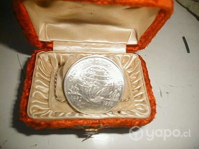 Moneda &quot;encuentro de dos mundos&quot;