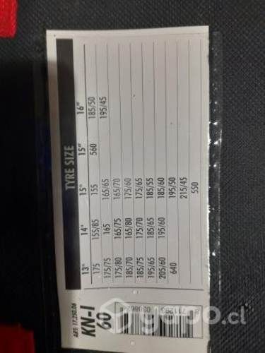 Cadenas para neumatico