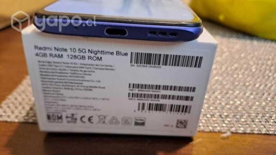 Redmi Note 10 5 G nightime blue