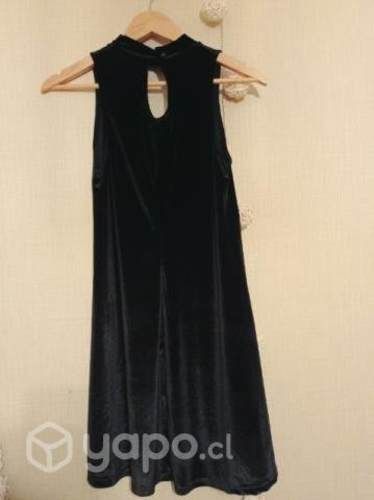 Vestido velvet negro