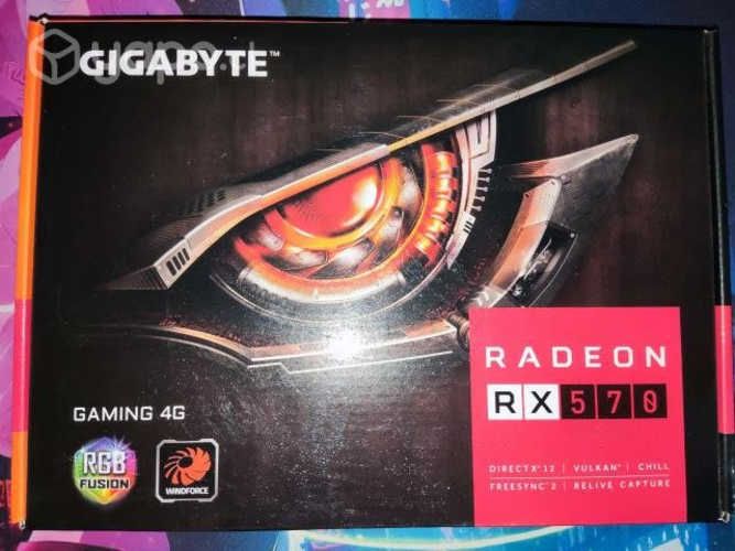 Tarjeta de video AMD Radeon RX 570 Gigabyte 4GB