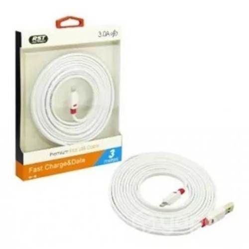Cable Compatible iPhone Full Reforzado 3.0 Metros