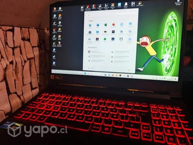 Se vence Acer nitro 5