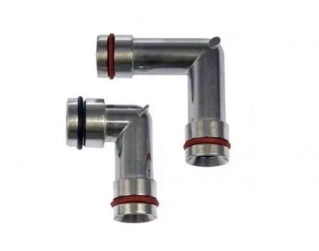 Codos Calefaccion Aluminio Chevrolet Impala Lumina