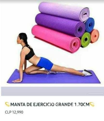 Manta de ejercicio grande 1.70cm