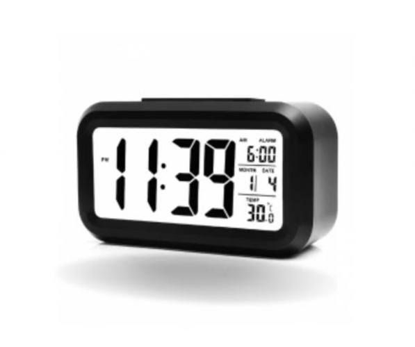 Reloj Despertador Pantalla Led Fecha Temperatura A