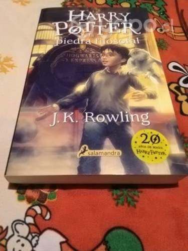 Libro de Harry Potter la piedra filosofal