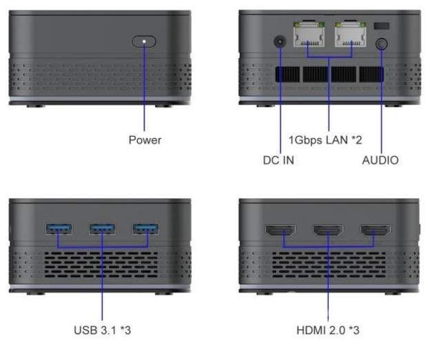 Mini-PC ideal como Server 24/7 16GB RAM 512GB SSD