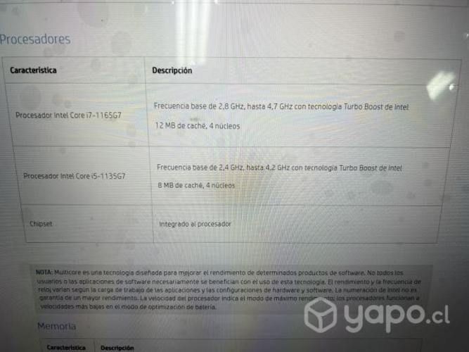 Notebook HP ZBook Firefly G8 de 15.6&quot;(i7-1165G7, 3