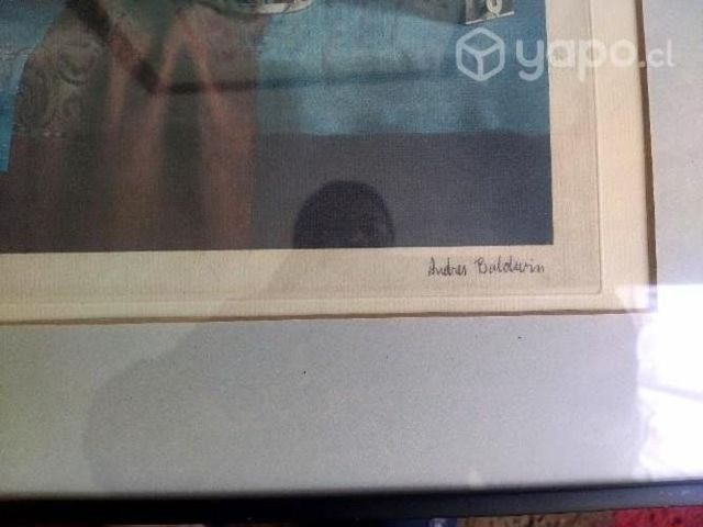 Andrés Baldwin grabado destacado artista chileno