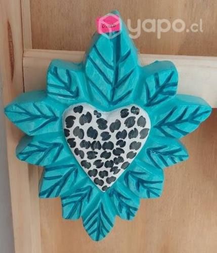 Figuras de yeso pintadas a mano cuadros decorativo