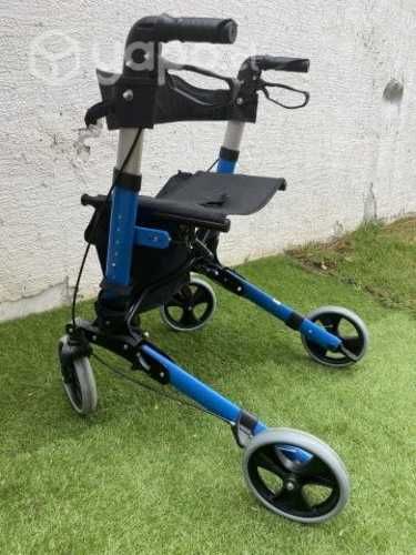 Burrito Andador Plegable Roller Azul GLOMED