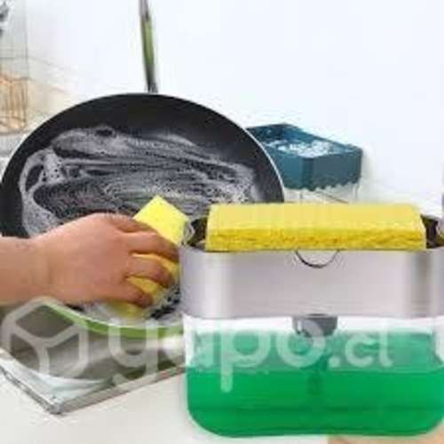Dispensador Lavaloza con Esponja