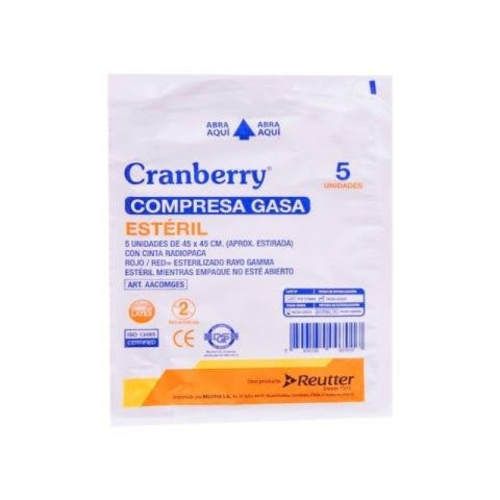 Compresa gasa esteril