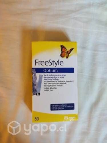 Tiras Reactivas Freestyle Optium