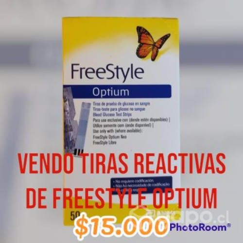 Tiras Reactivas Freestyle Optium