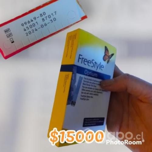 Tiras Reactivas Freestyle Optium