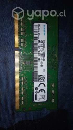 Memoria pc3l 4g