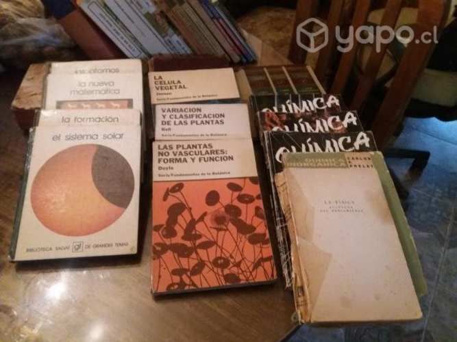 Libros científicos