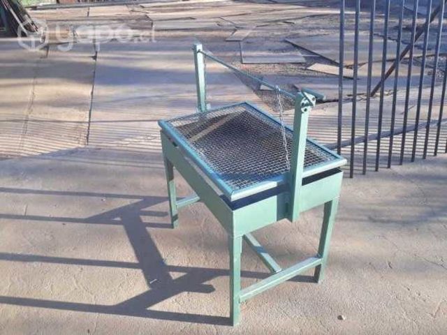 Parrilla cuadrada con levante