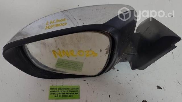 Espejo Izquierdo Eléctrico Abatible Detalle Cromad