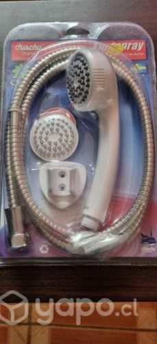 Juego de ducha teléfono con ahorrador de agua