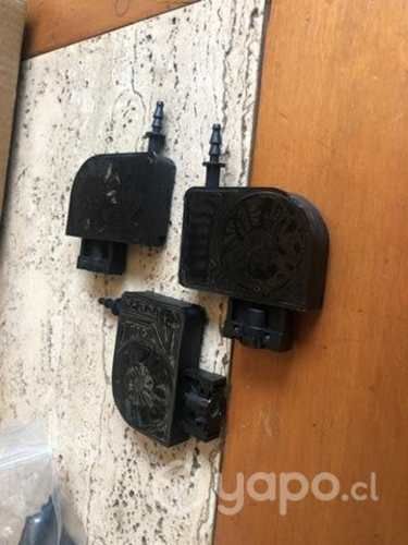 Dumper o retenedores de tinta uv