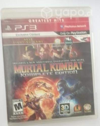 Mortal kombat complete edition ps3