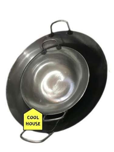 Wok plancha antiadherente