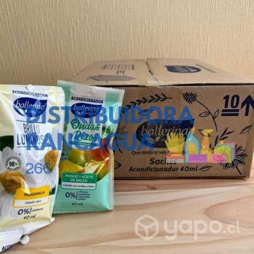 Shampoo y Acondicionador BALLERINA por caja