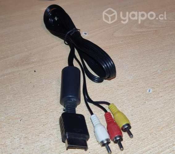 Cable Conexión Audio Video Para Ps1 Y Ps2 y Ps3 Ge