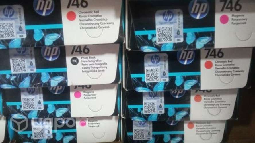 Tintas HP 746 colores originales de 300ml
