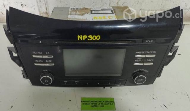 Radio Con Pantalla (NNE030) Nissan NP300 LE 4x4
