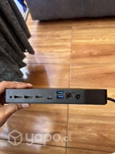 Estación de acoplamiento Dell WD19-130W. USB C