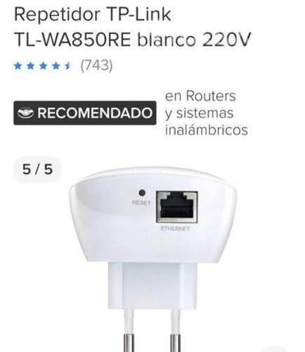 Repetidor WI FI sin contratos