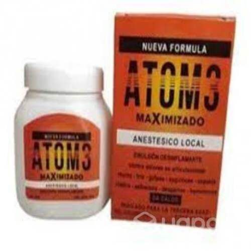 Gel Atom 3 Anestesico Maximizado