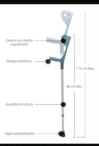Muleta - tipo baston