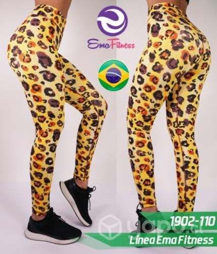 Calzas deportivas tela brasil