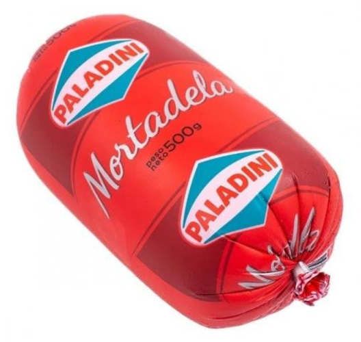 Mortadela paladini de 500 gramos