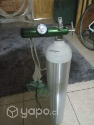 Tubo de oxígeno medicinal