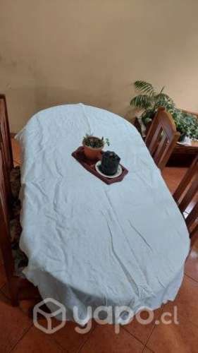 comedor con 4 sillas super barato