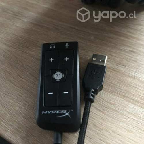 Audifonos gamer hyperx