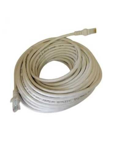 Cable de Red Rj45 de 20 mts Categoría 6 Blanco