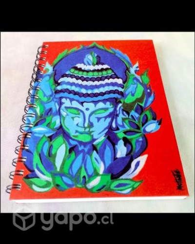 Cuaderno tamaño A5 Caratula Imagen Buda
