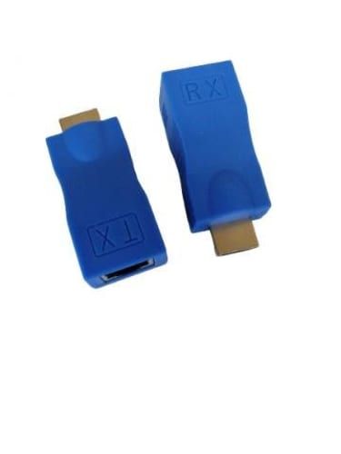 Adaptador Extensor Hdmi 30m Sobre Cat 5e/6 Utp Red