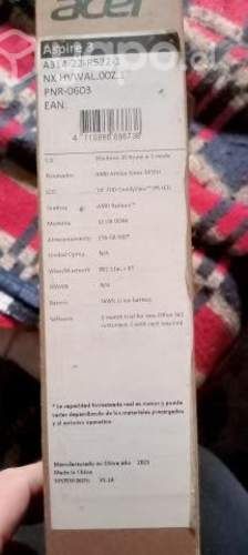 Notebook Acer aspire3